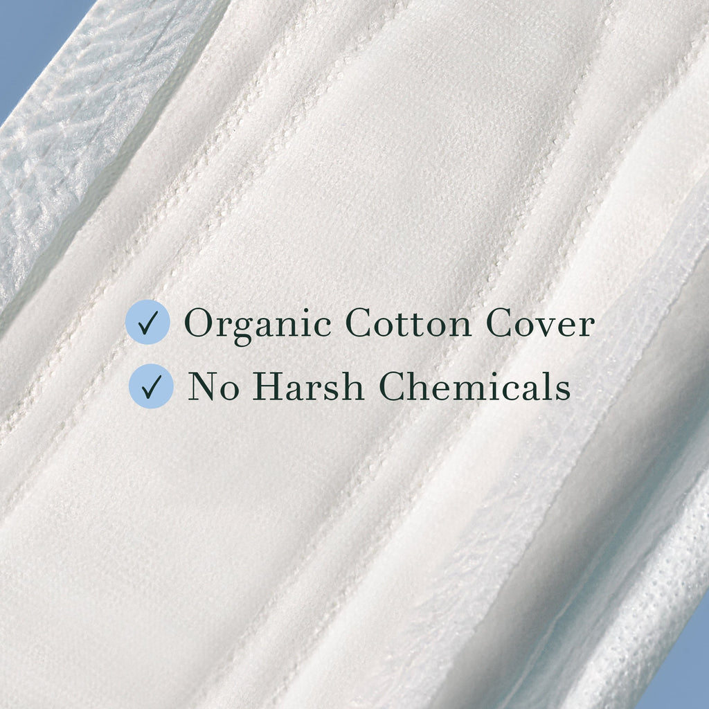Moderate Organic Cotton Cover Incontinence Pads M1