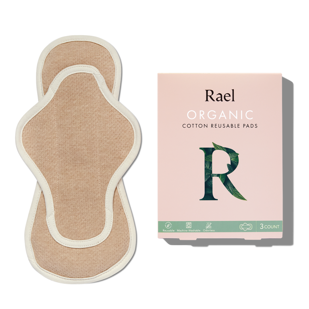 Organic Cotton Reusable Menstrual Pads - 3 Count T3
