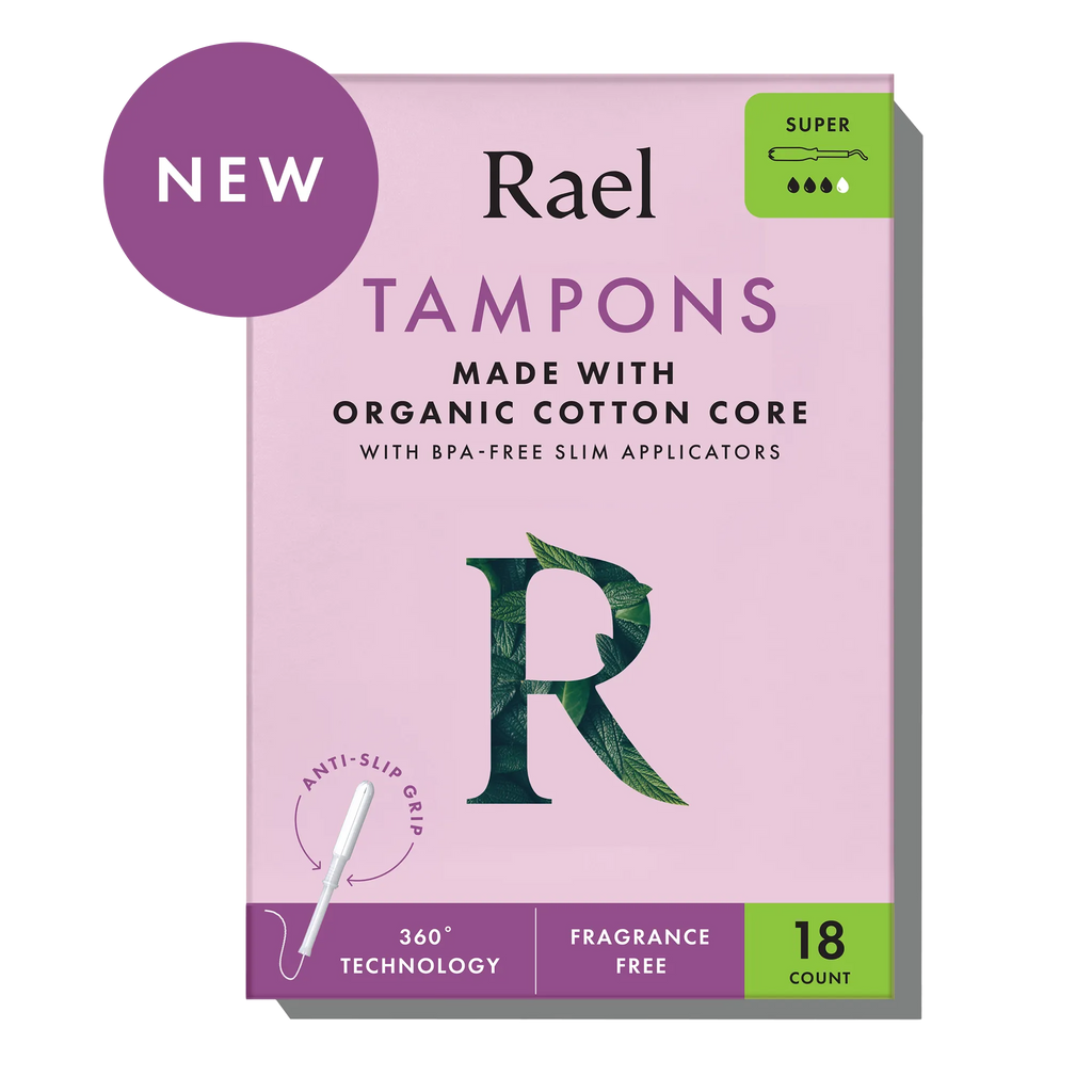 Super Slim Applicator Tampons Made With Organic Cotton M6