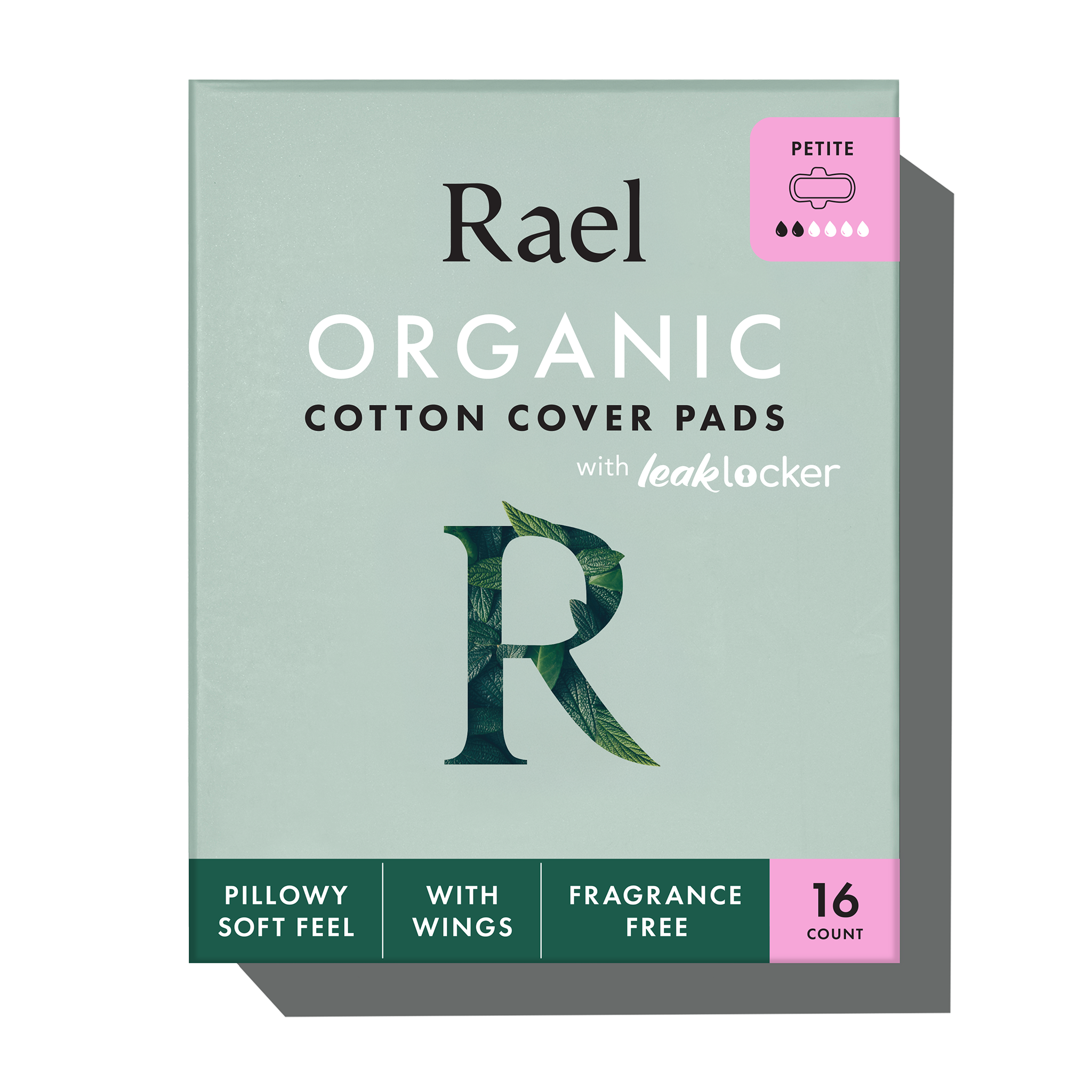 Petite Organic Cotton Cover Pads With Wings C7
