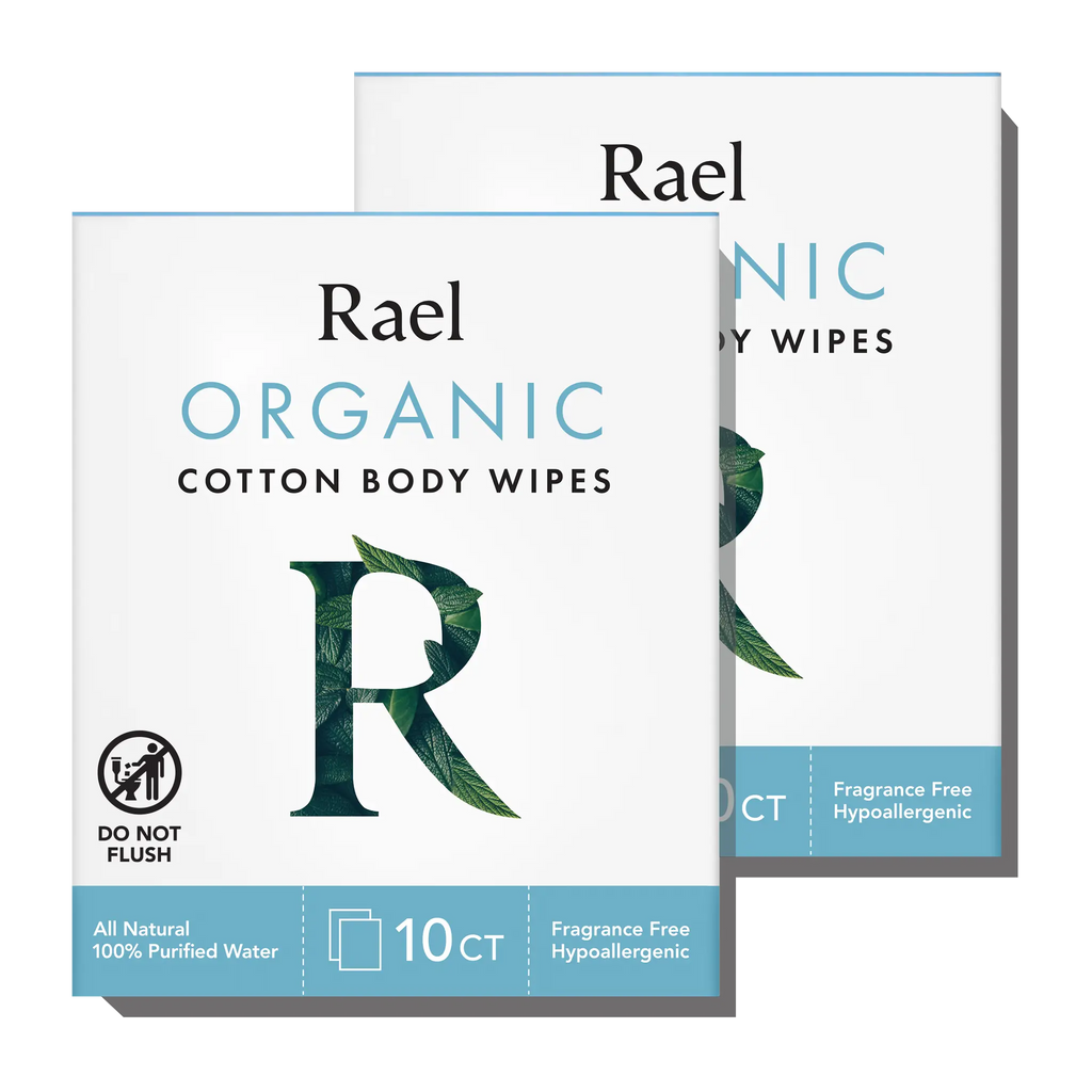 Organic Cotton Body Wipes - 2 Pack M2