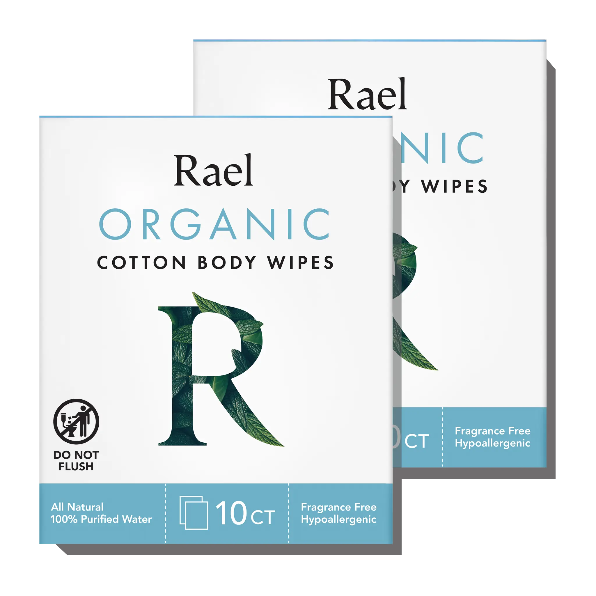 Organic Cotton Body Wipes - 2 Pack M2