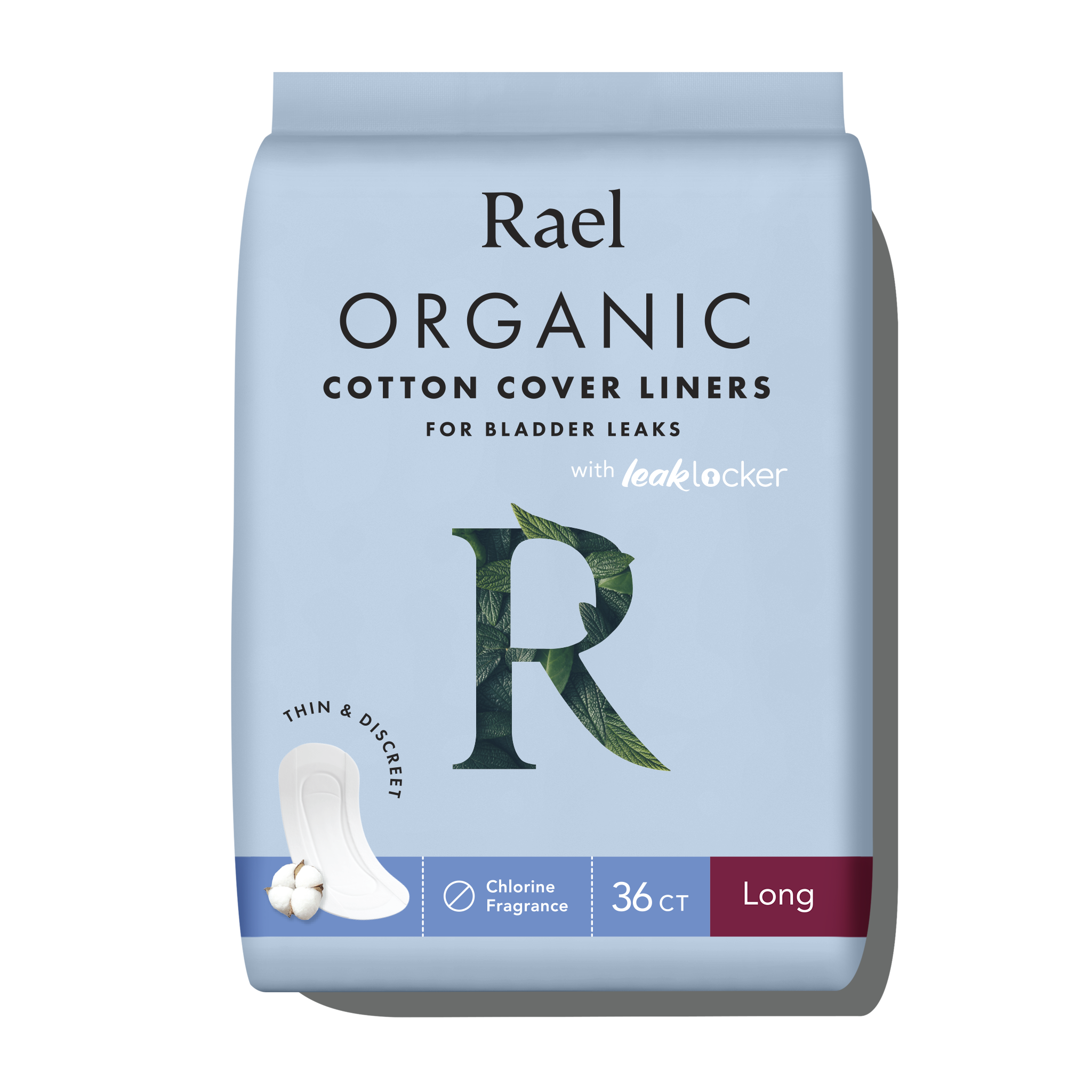 Long Organic Cotton Cover Incontinence Liners J1