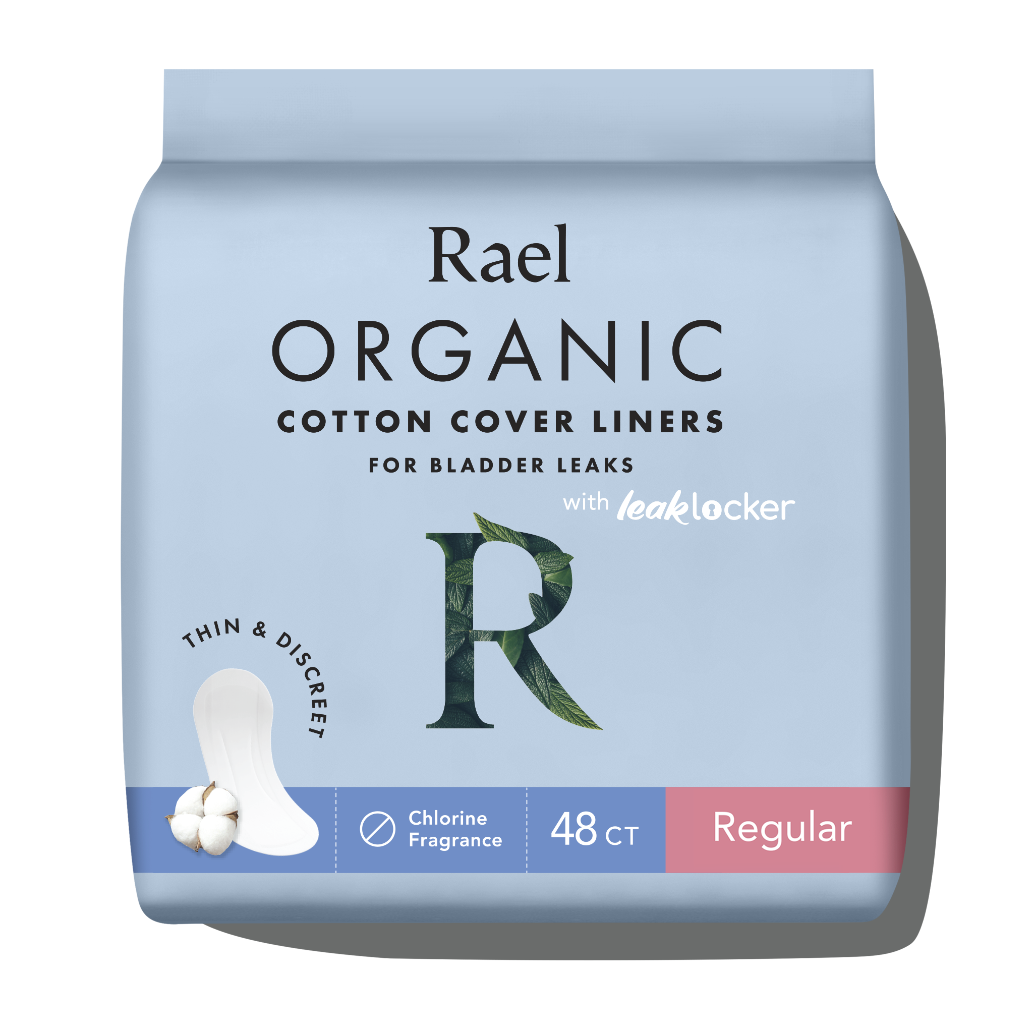 Regular Organic Cotton Cover Incontinence Liners T6