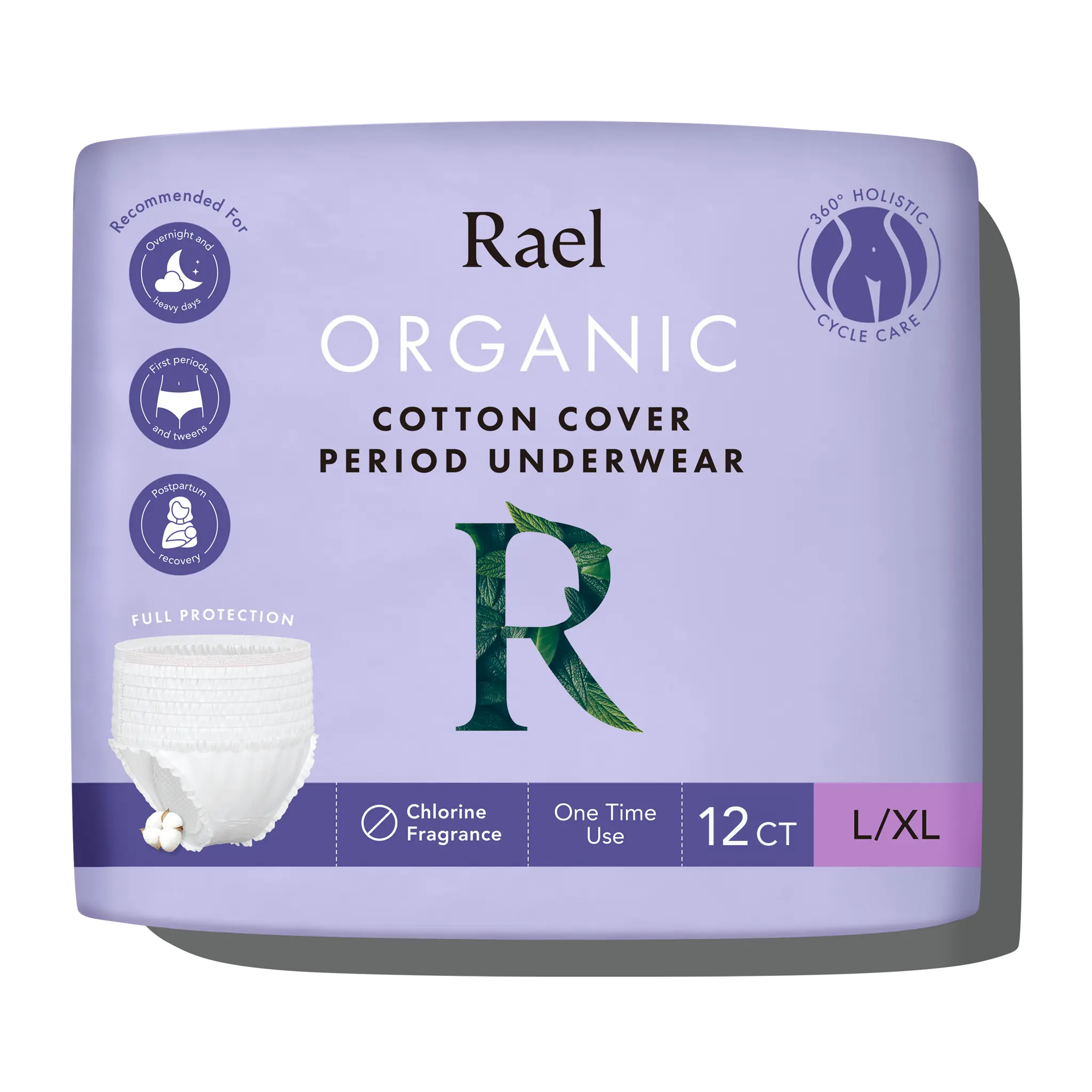 Disposable Period Underwear Made With Organic Cotton F8