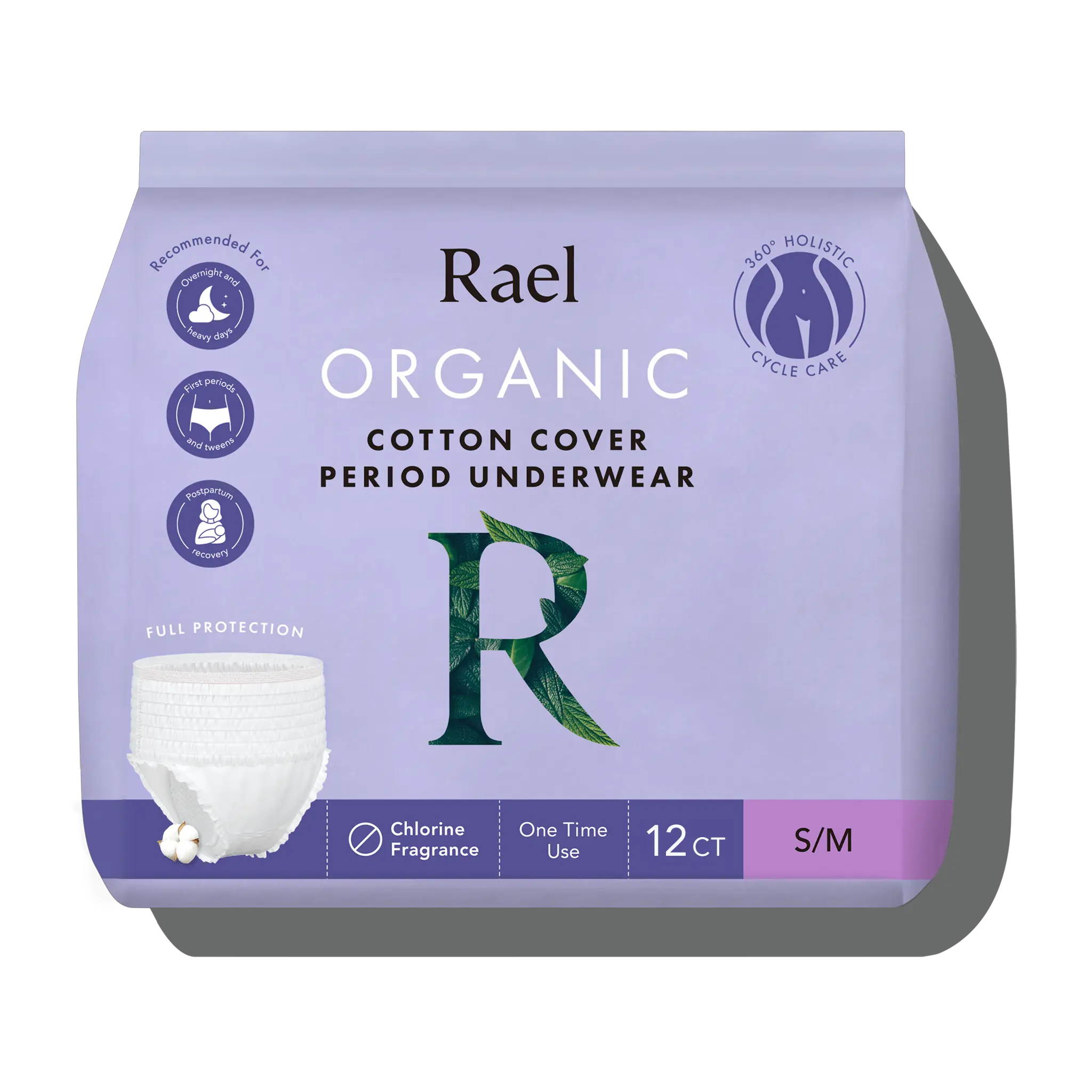 Disposable Period Underwear Made With Organic Cotton F8