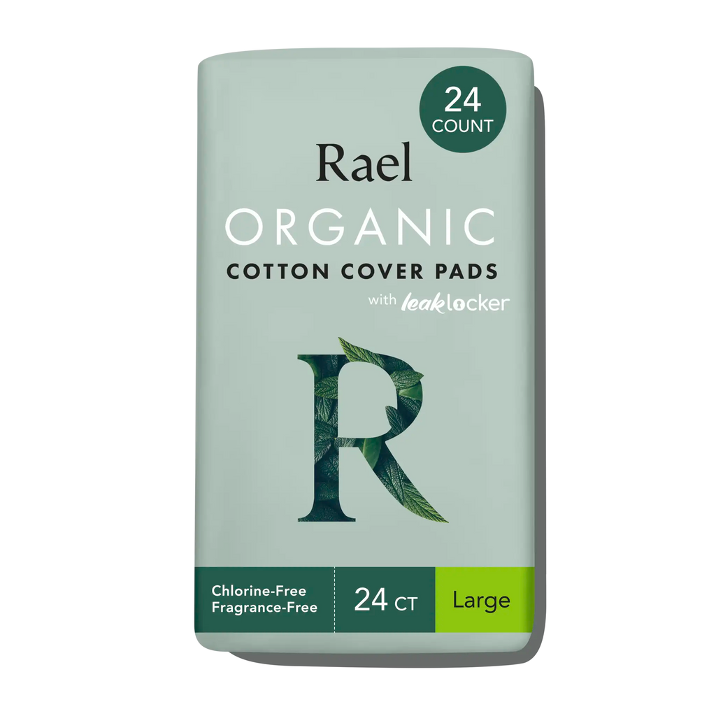 Large Organic Cotton Cover Pads With Wings B4