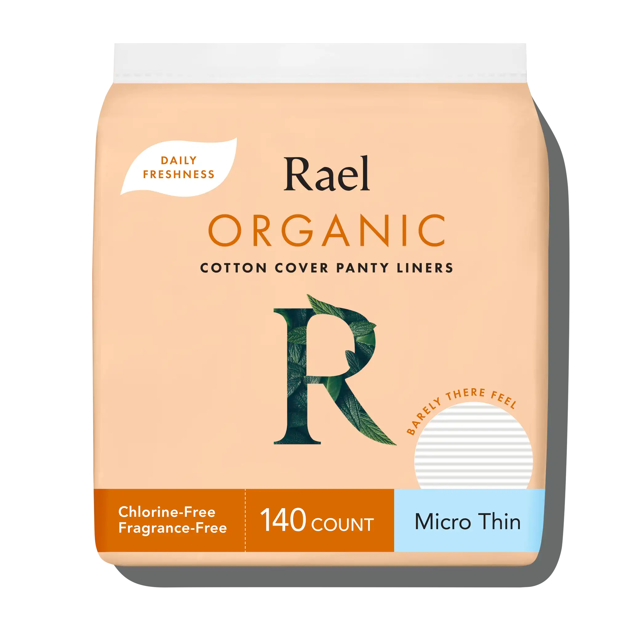 Organic Cotton Cover Micro Thin Panty Liners N3