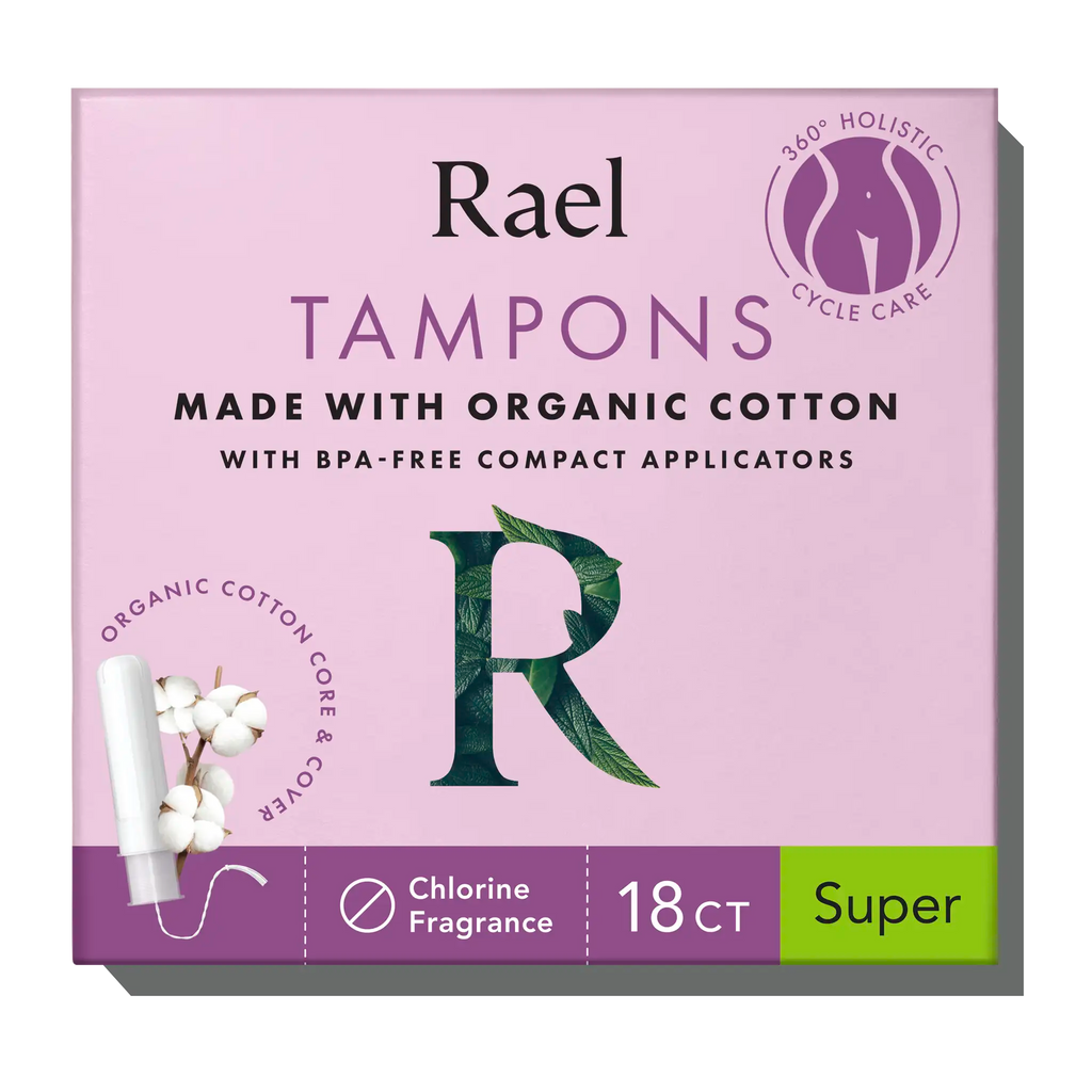 Super Compact Tampons Made With Organic Cotton B0