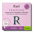 Super Compact Tampons Made With Organic Cotton B0