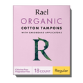 Regular Cardboard Applicator Tampons Made With Organic Cotton A8