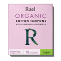 Super Cardboard Applicator Tampons Made With Organic Cotton U4