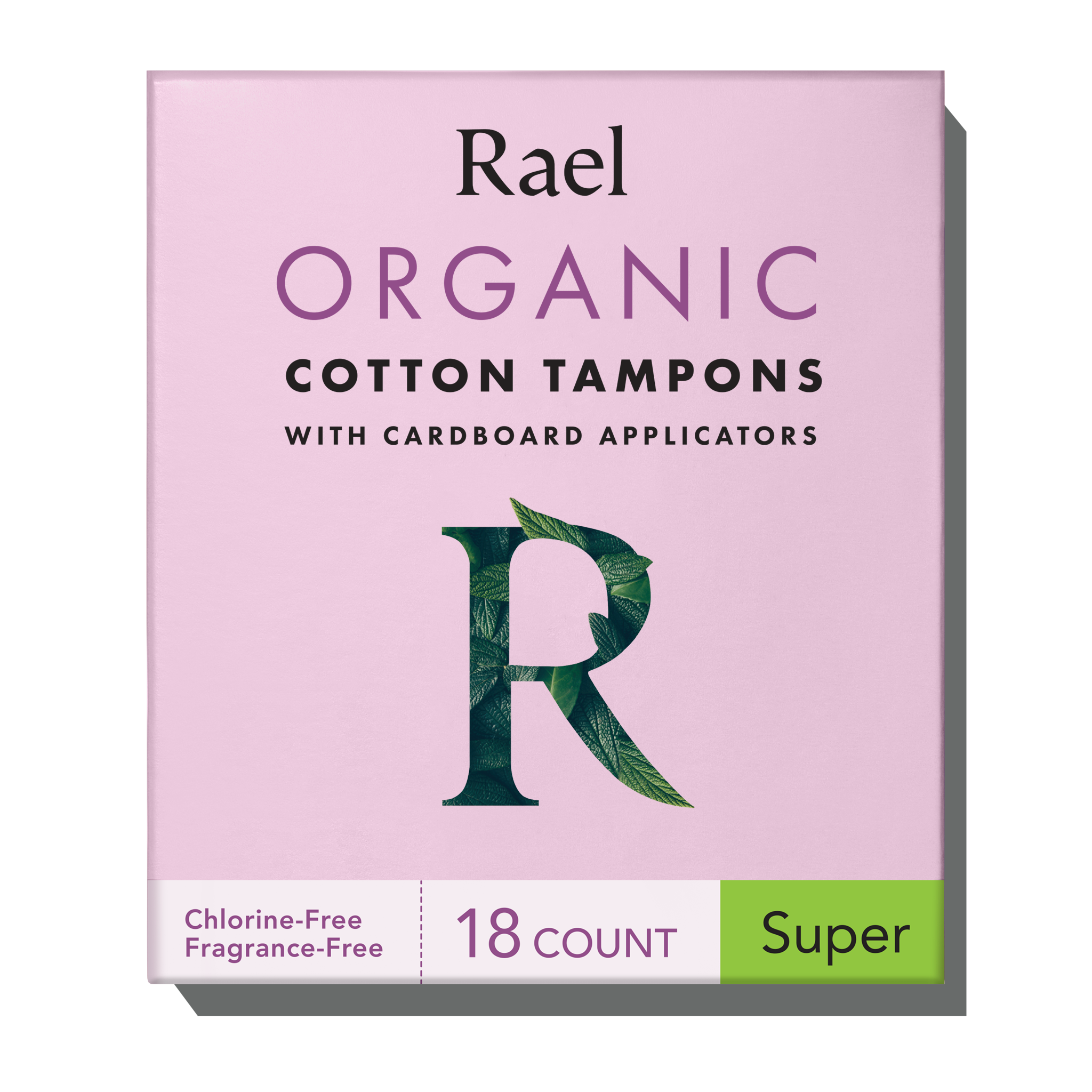 Super Cardboard Applicator Tampons Made With Organic Cotton U4