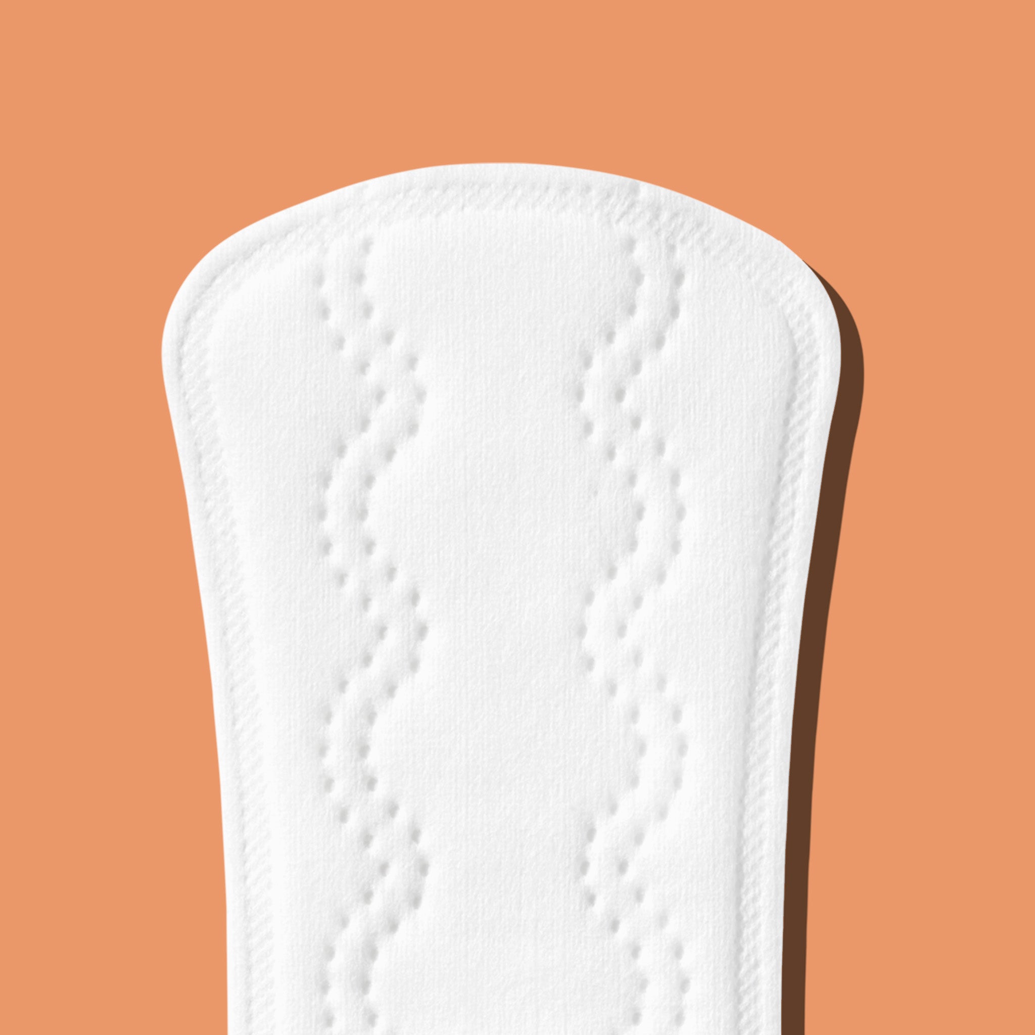 Extra Long Unscented Panty Liners Made With Organic Cotton X6