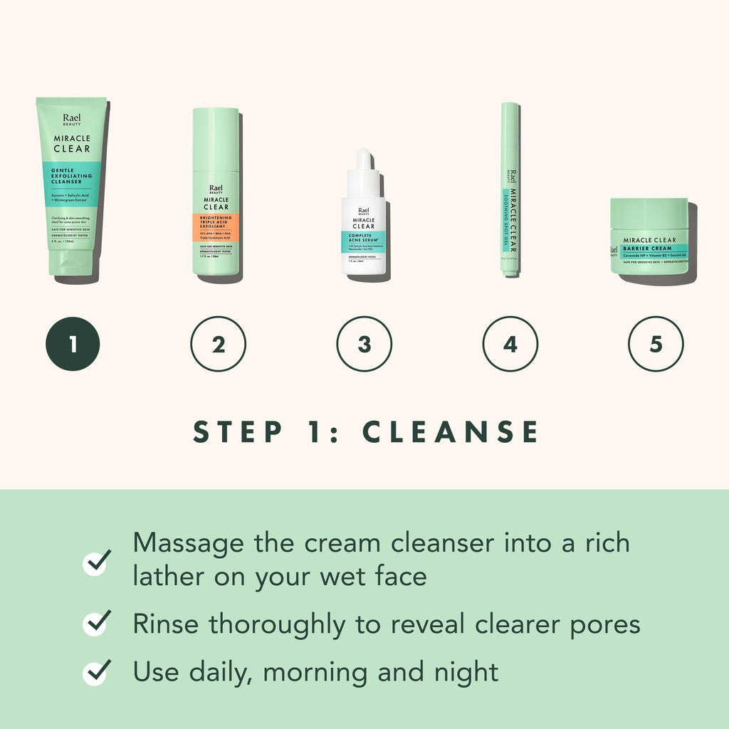 Miracle Clear Gentle Exfoliating Cleanser R7