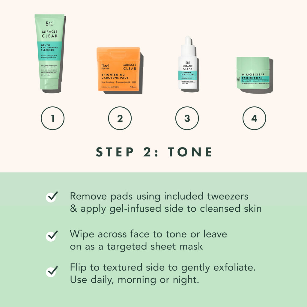 Miracle Clear Brightening Carotene Pads V4
