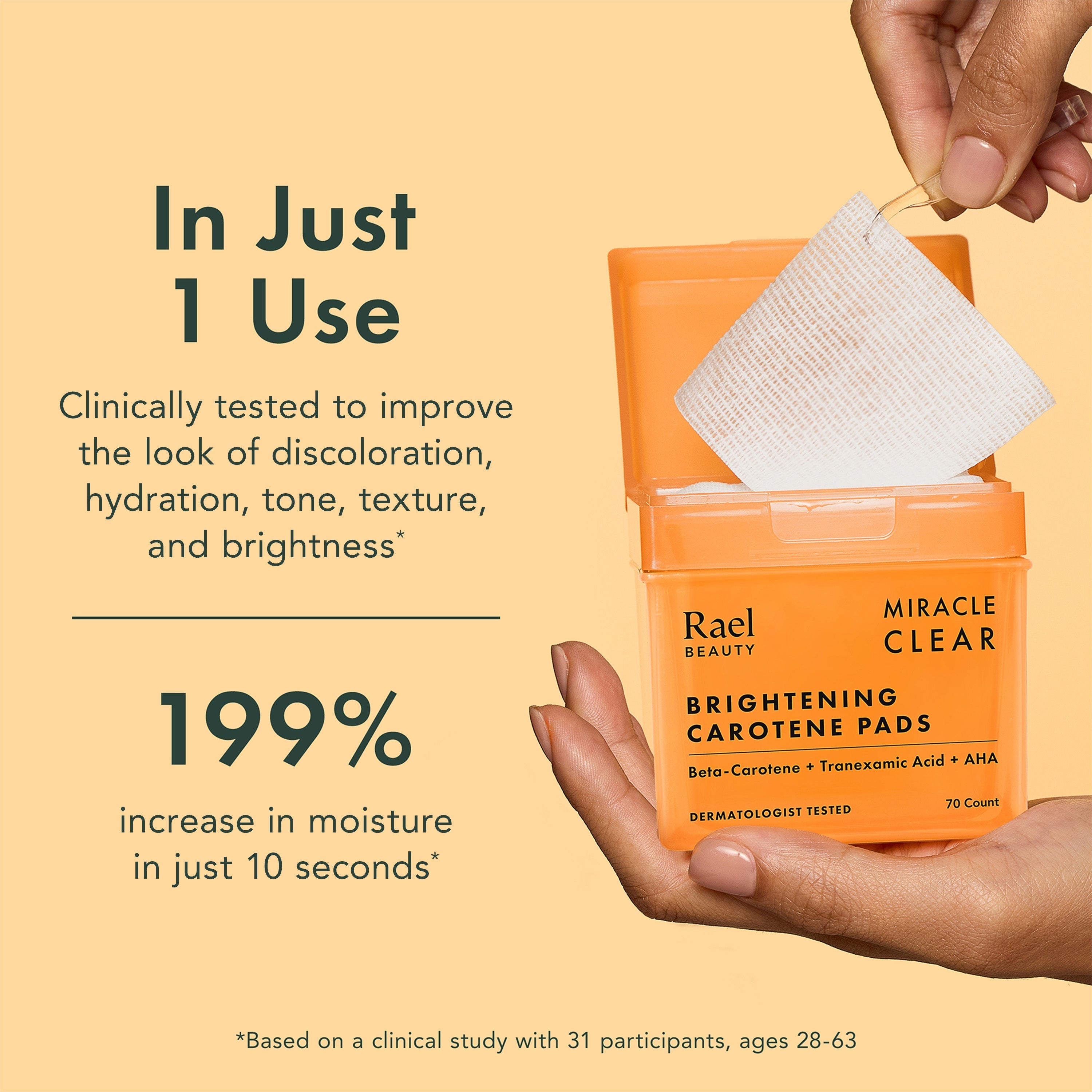 Miracle Clear Brightening Carotene Pads V4