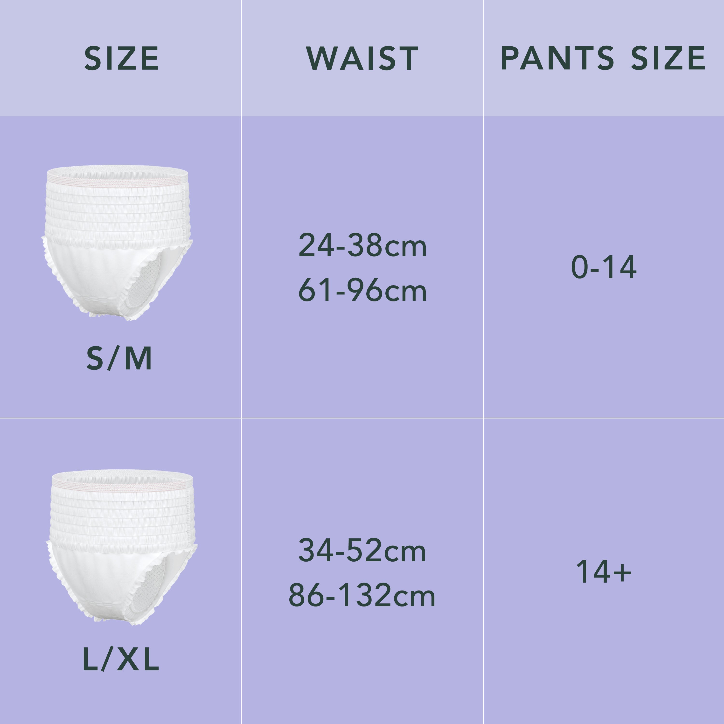 Disposable Period Underwear Made With Organic Cotton F8