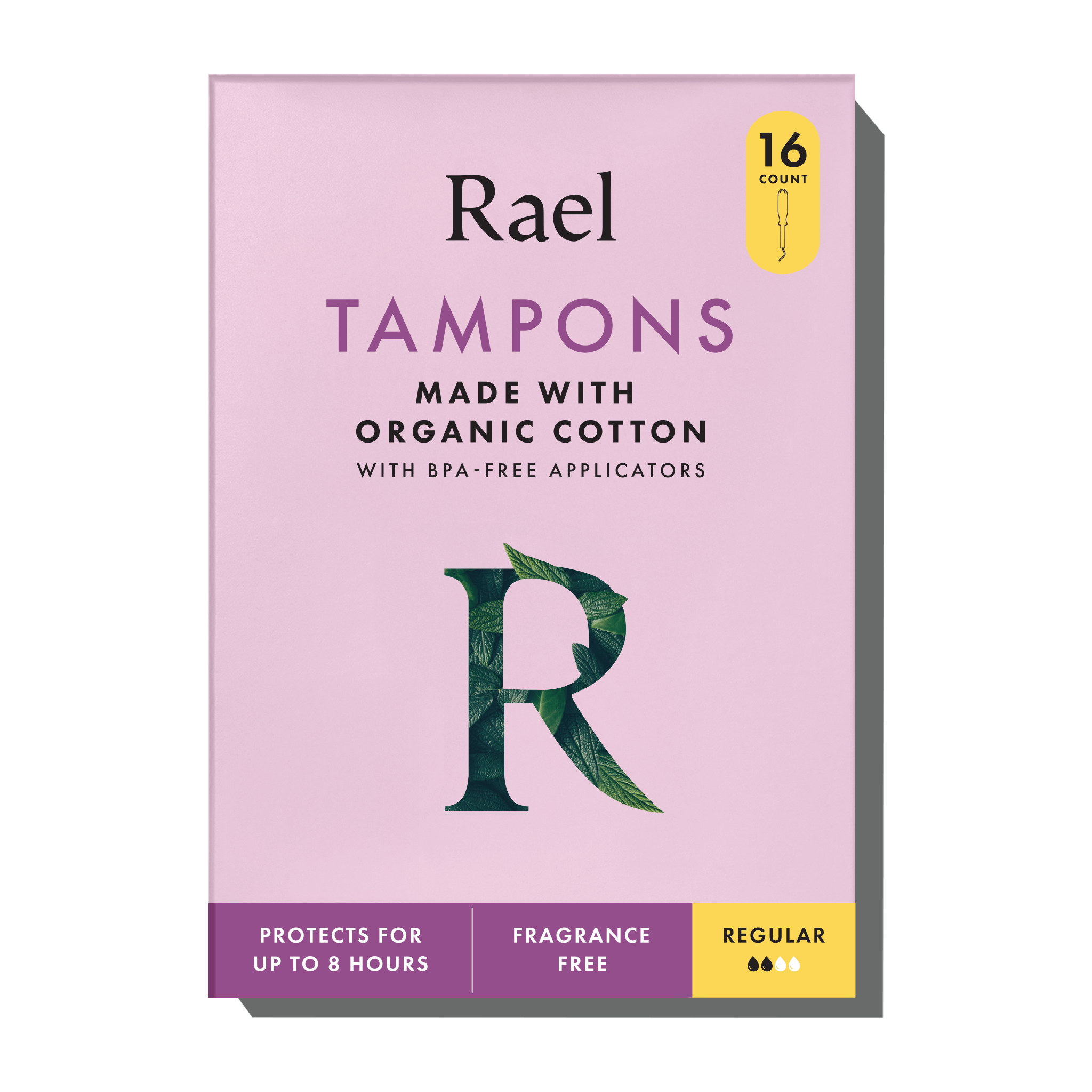 Regular Tampons Made With Organic Cotton Z8