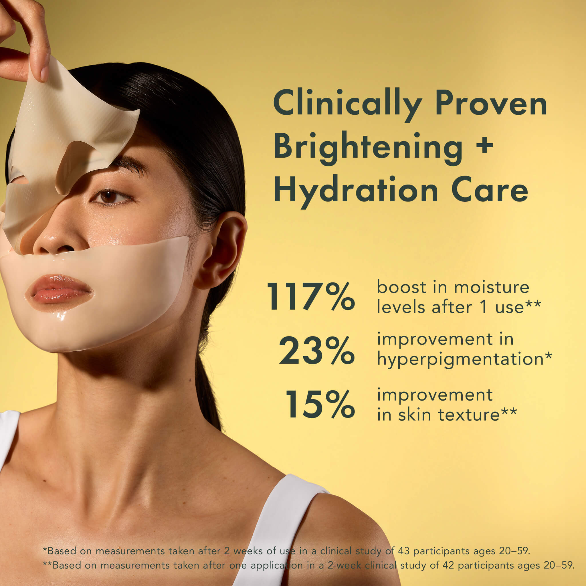 Glutathione + Vita C Hydrogel Mask R3