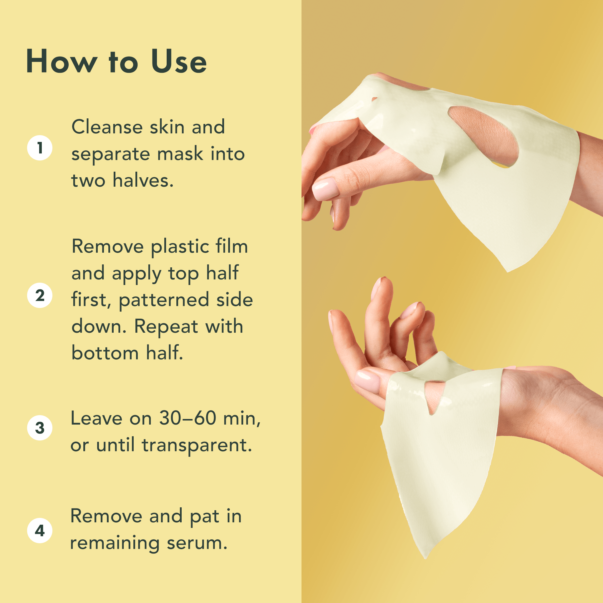 Glutathione + Vita C Hydrogel Mask R3