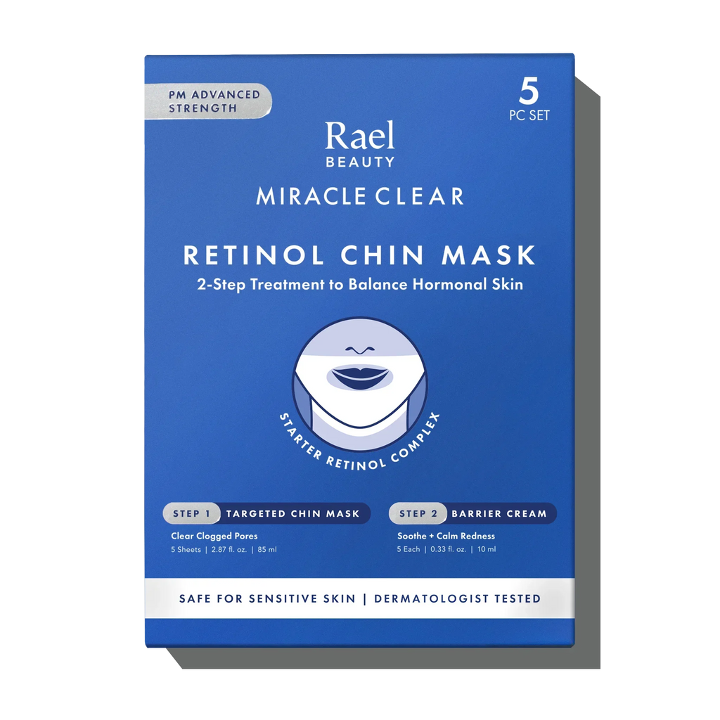 Miracle Clear Retinol Chin Mask 5-Pack Set R6