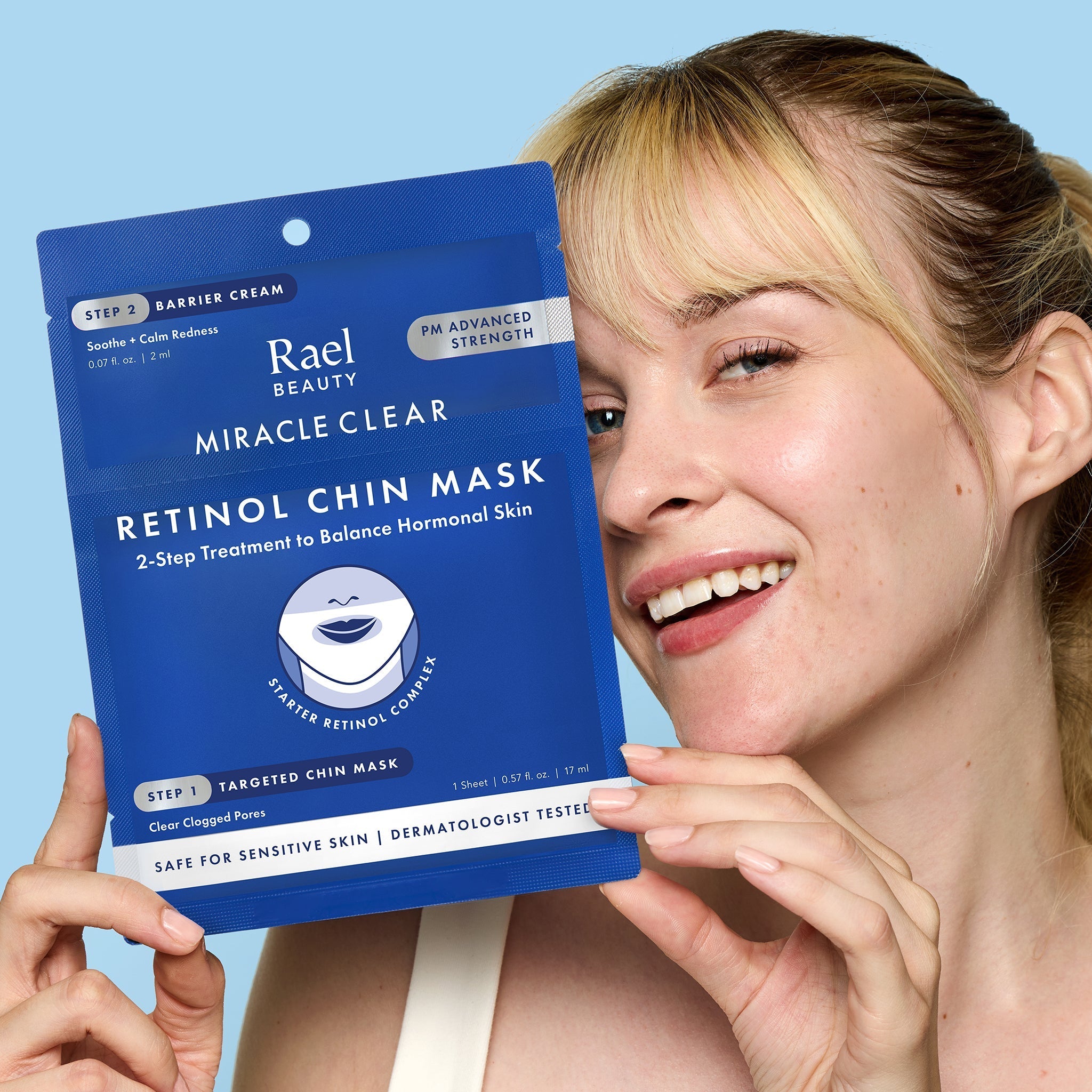 Miracle Clear Retinol Chin Mask 5-Pack Set R6
