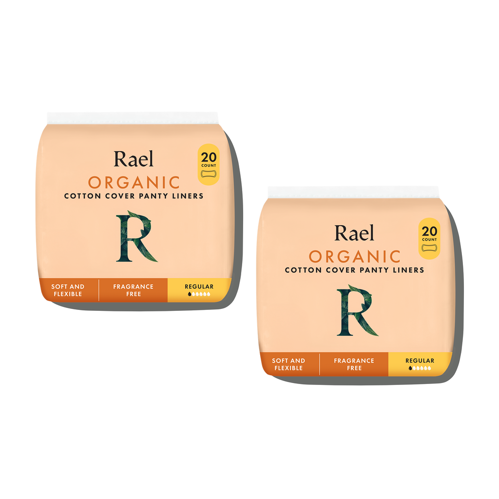 Regular Unscented Panty Liners Made With Organic Cotton A9