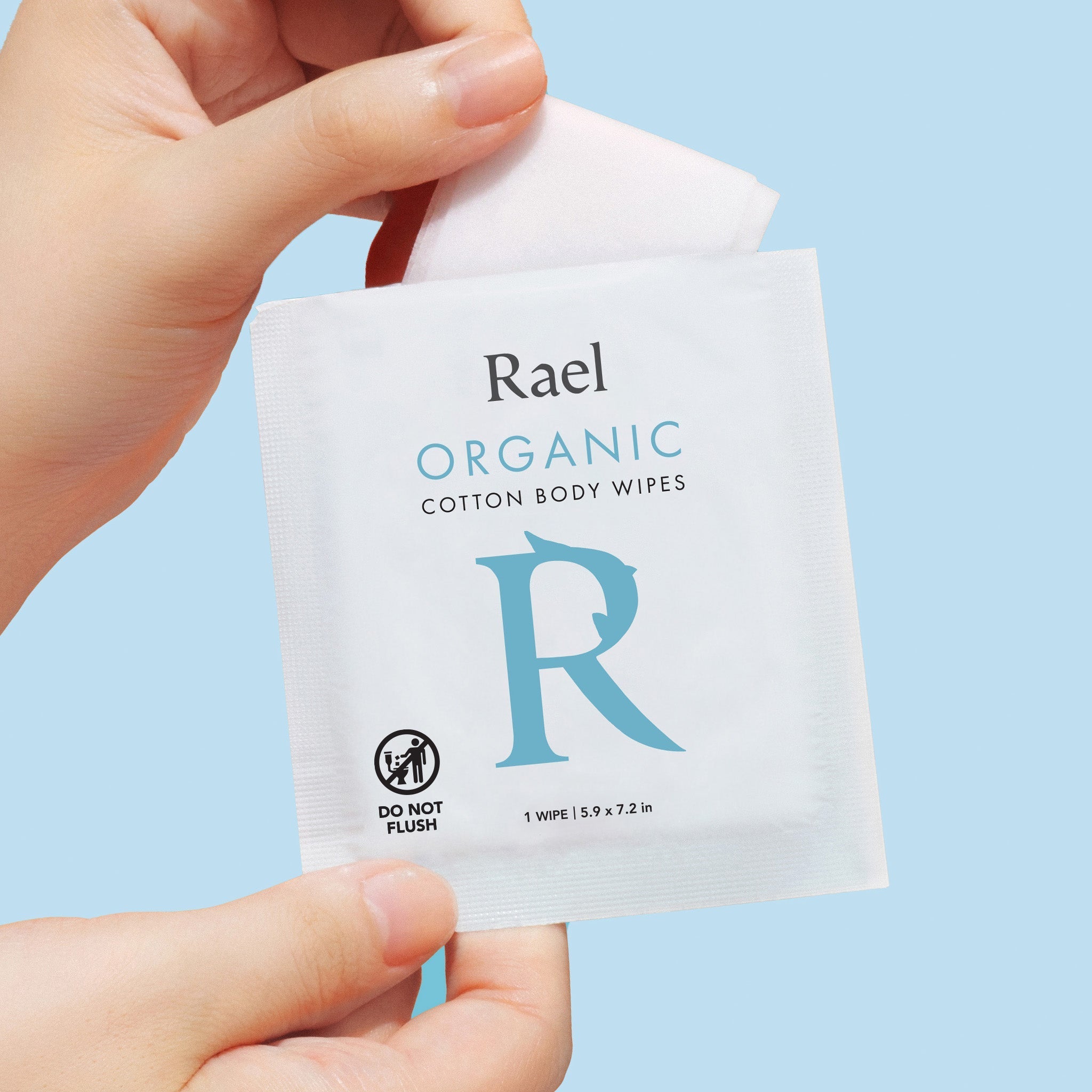 Organic Cotton Body Wipes - 2 Pack M2