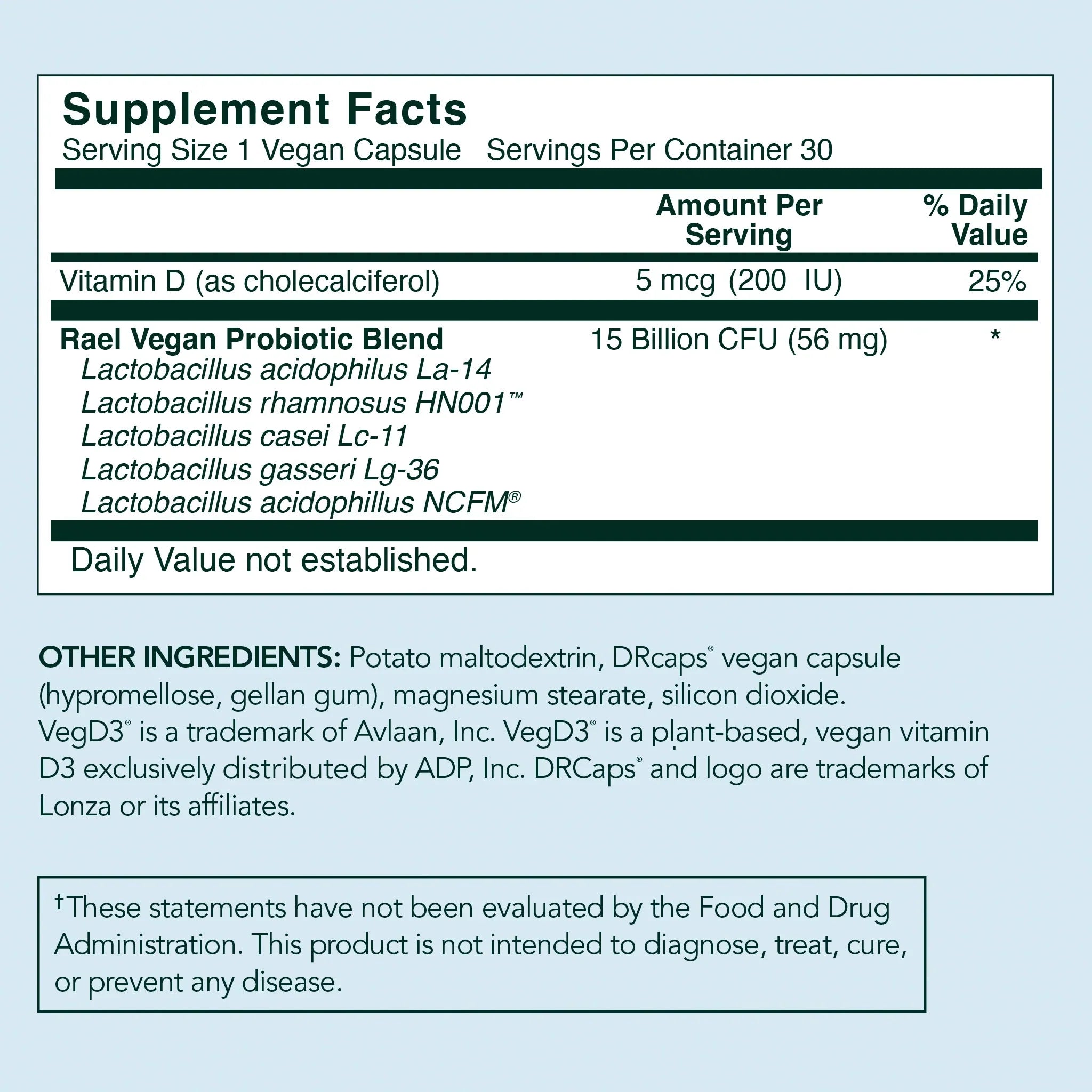 Vaginal Health Probiotic Supplement I6